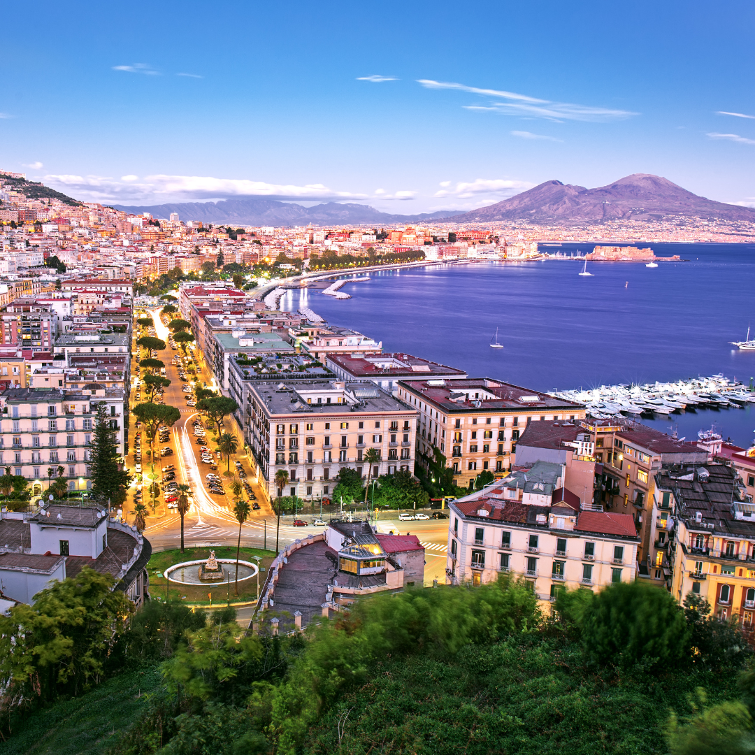 beautiful city at the sea